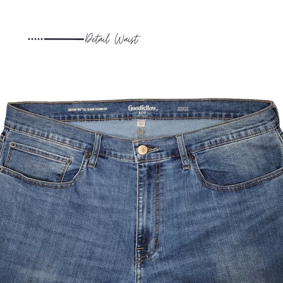 GOODFELOW MEN STRAIGHT JEANS - Picture 4 of 9